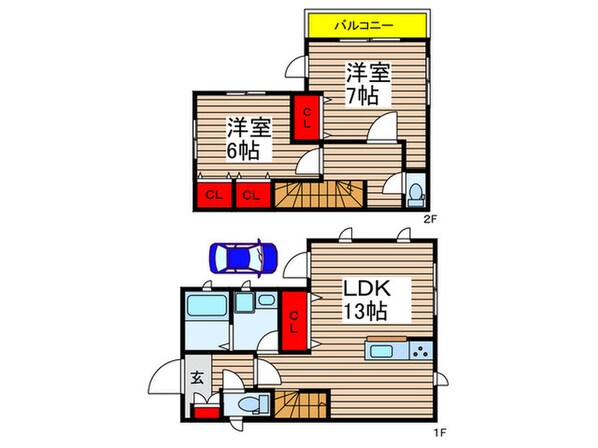 池上邸の物件間取画像